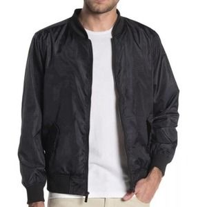 Sovereign Code Allistor Mesh Bomber Jacket Black L